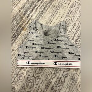 Champion Heather Gray Sports Top